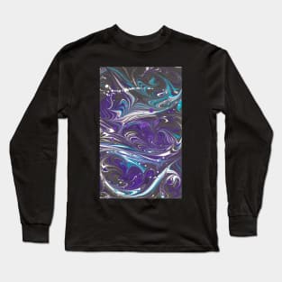 Royalty Marble Long Sleeve T-Shirt